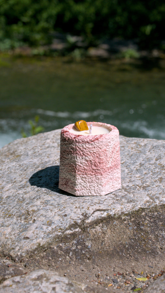 Coco, miel, naranja y ojo de tigre