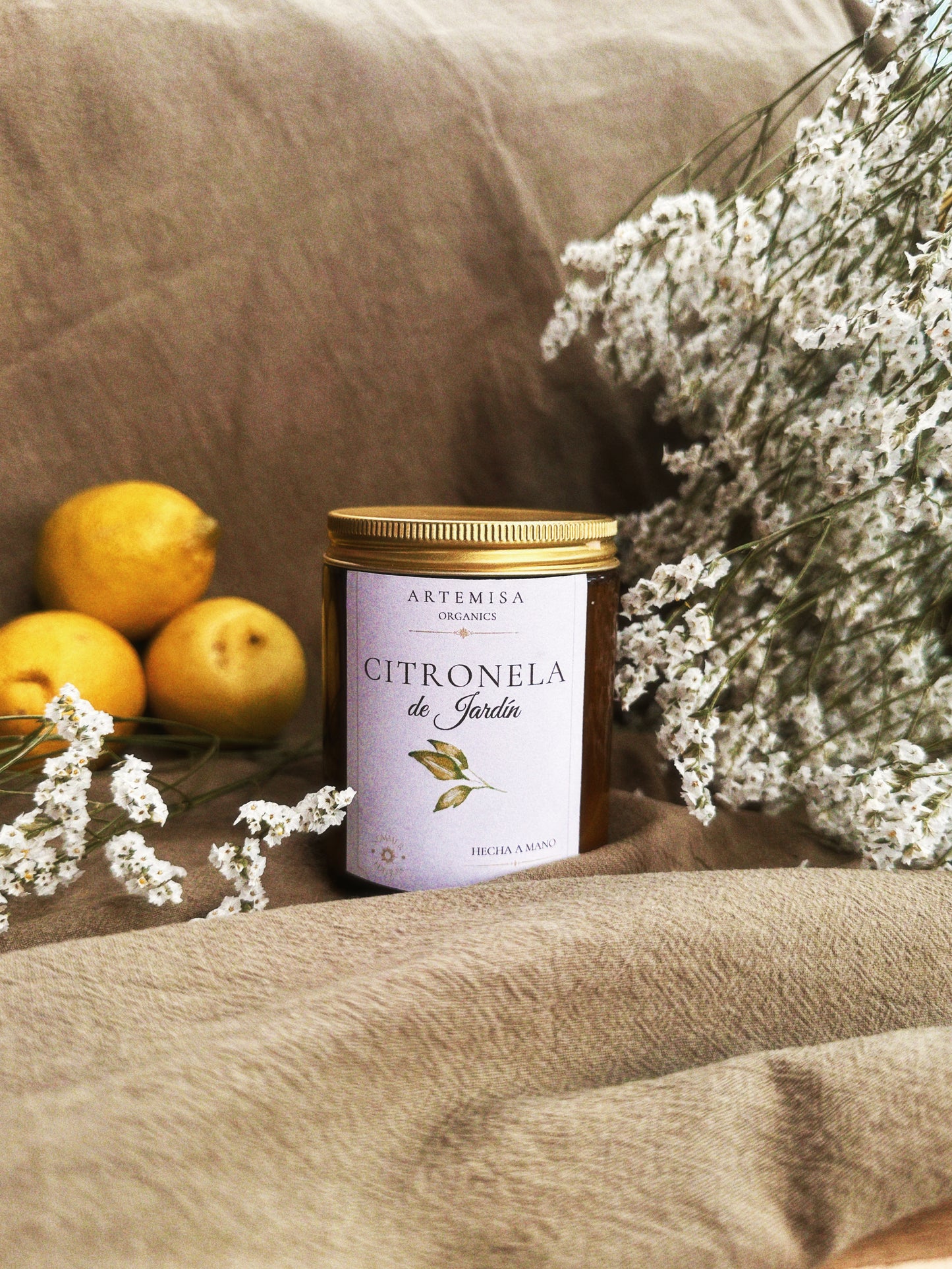 Vela de CITRONELA