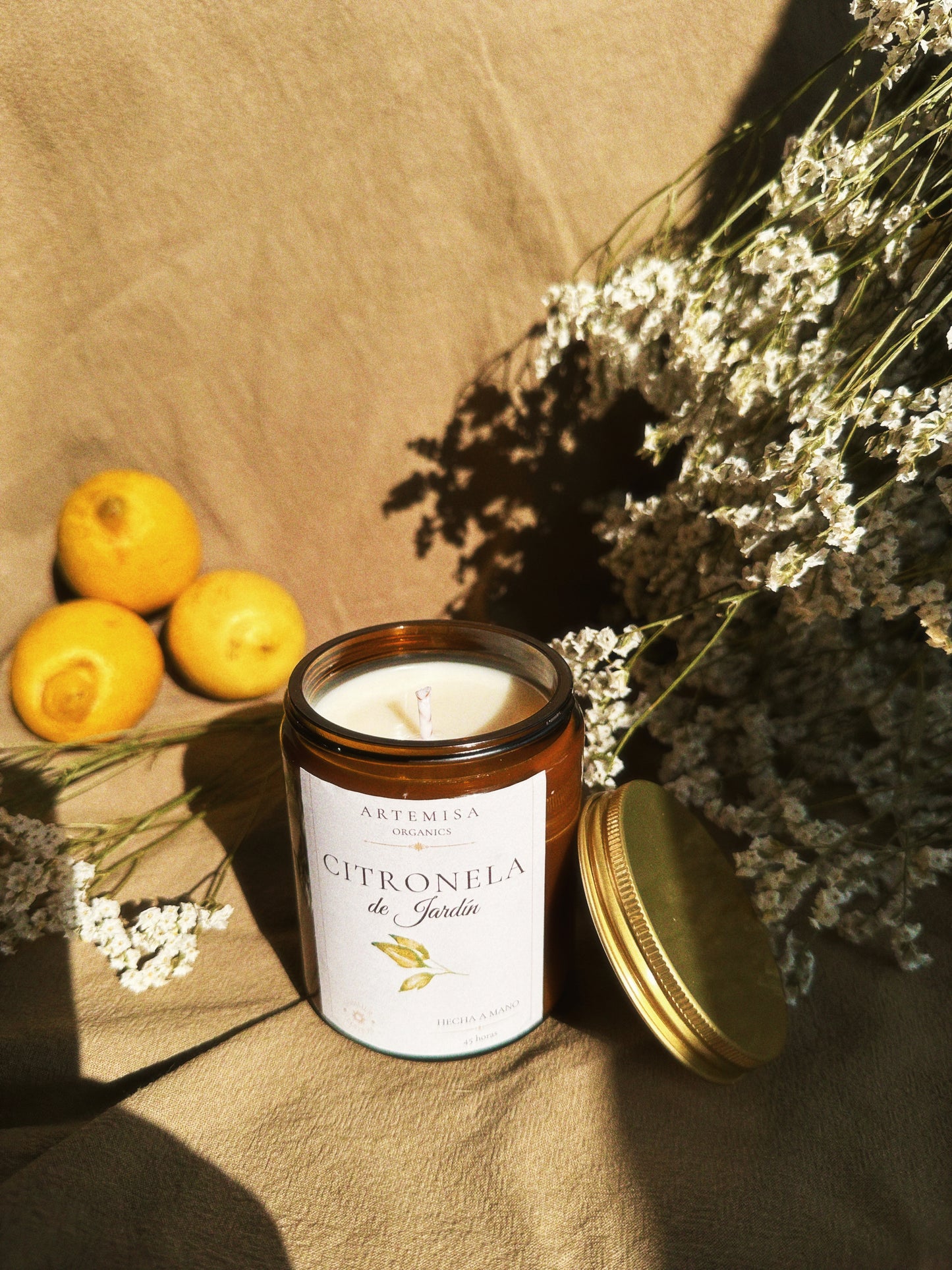 Vela de CITRONELA