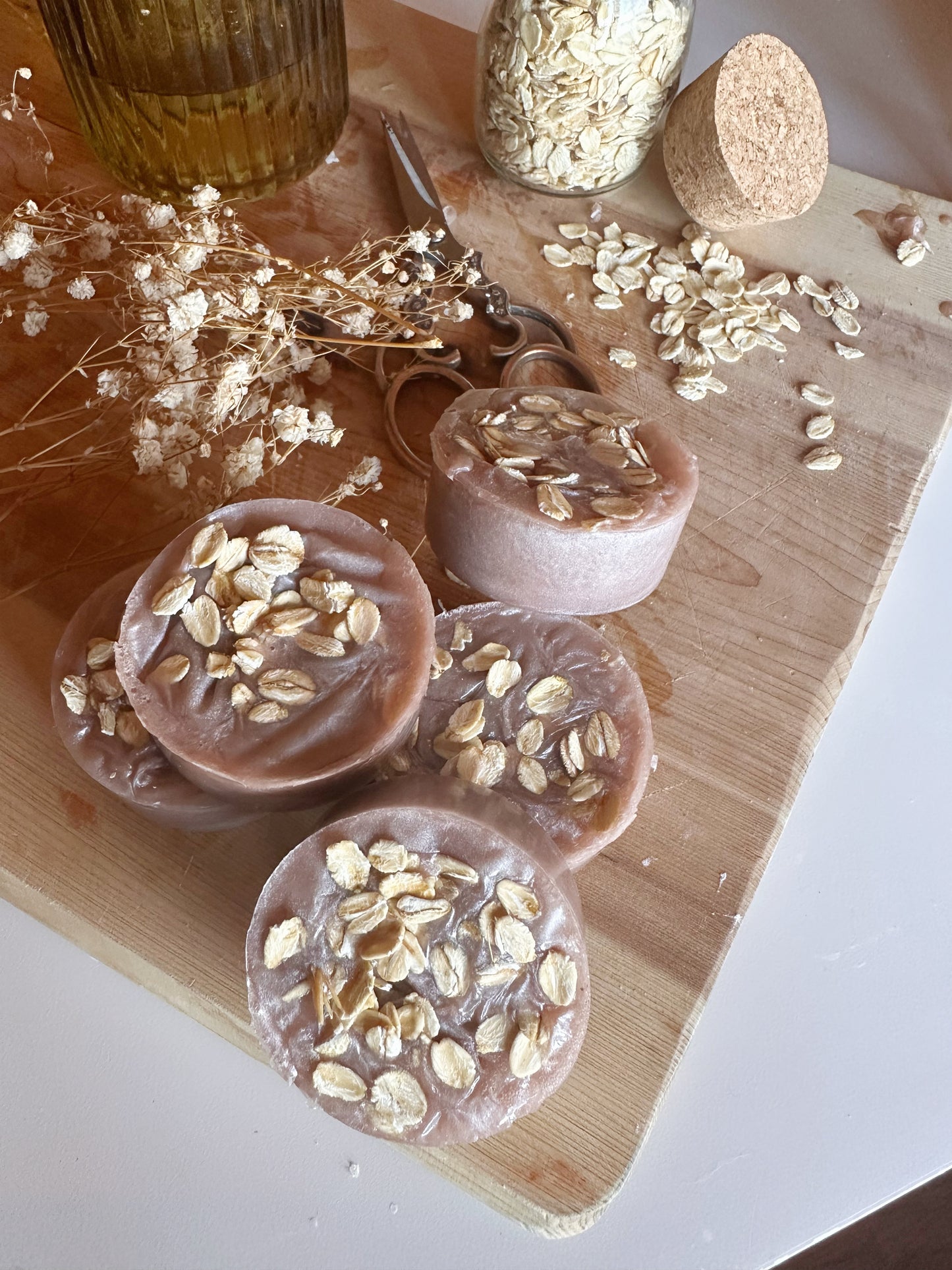 Mini jabón Artesanal | Almendras, Leche & Avena
