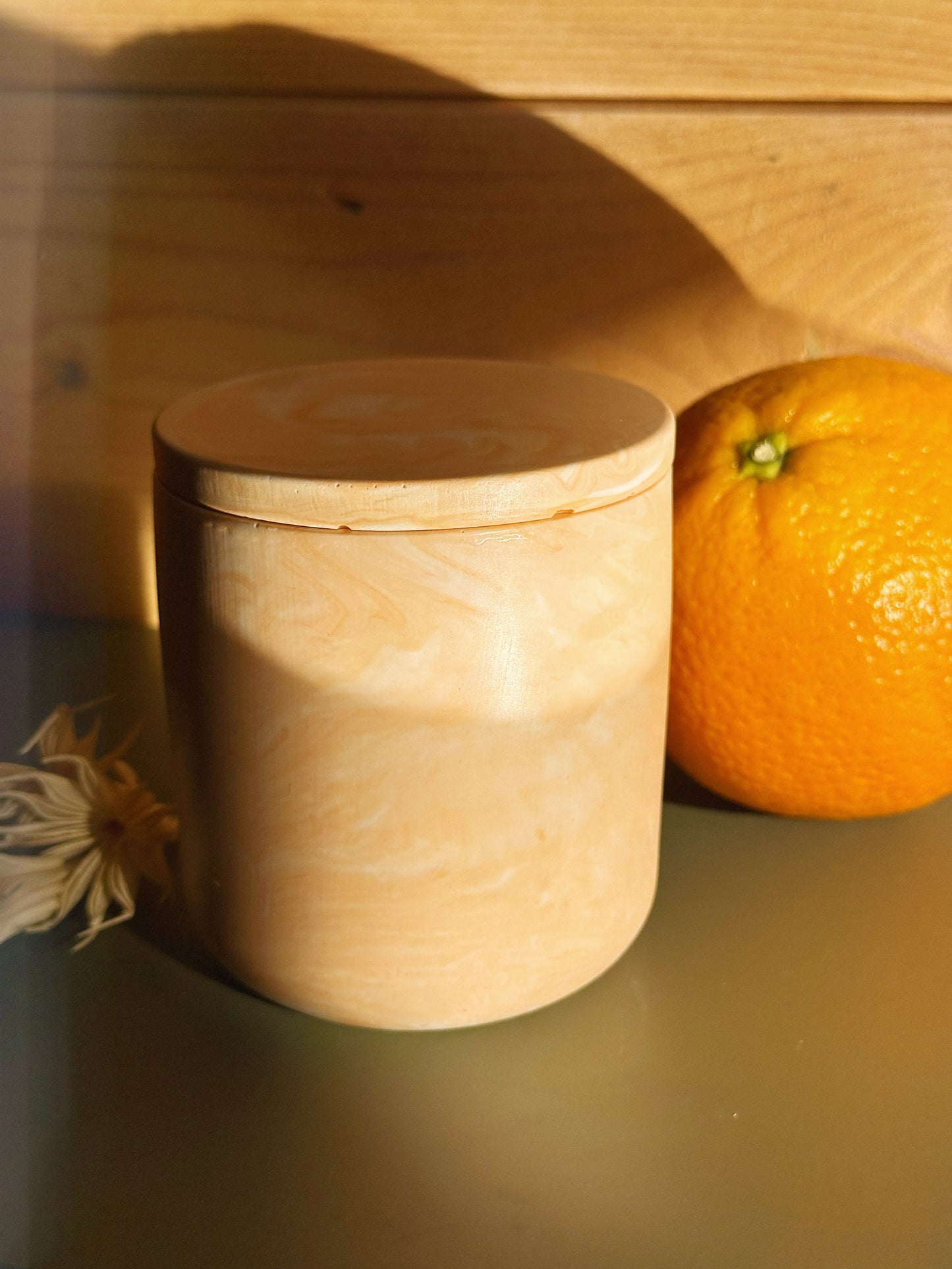 Vela ENTRE NARANJOS | Cáscara de Naranja y Flor de azahar